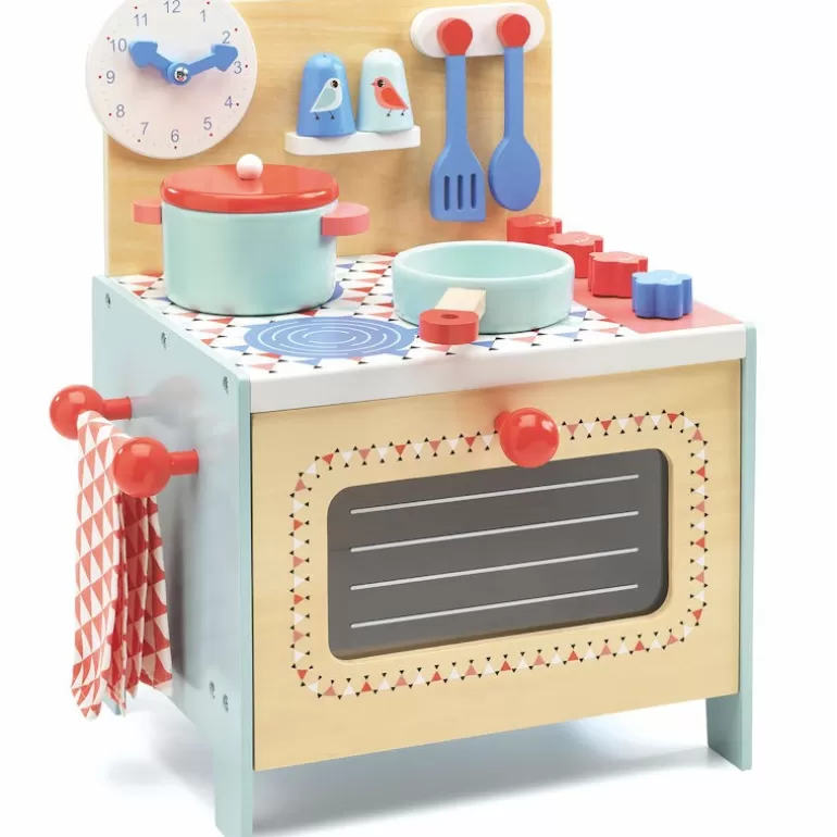 Djeco Jouets Cuisine, Dînette<La Cuisiniere Bleue 6507