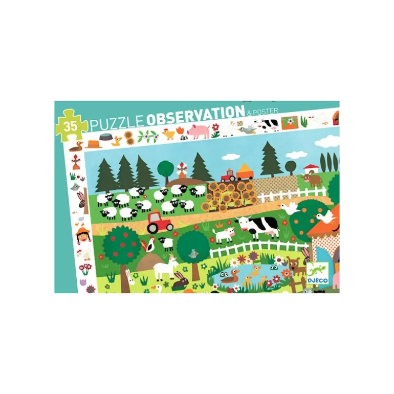 Djeco Puzzles Djeco<La Ferme, Puzzle 35 Pcs 7591