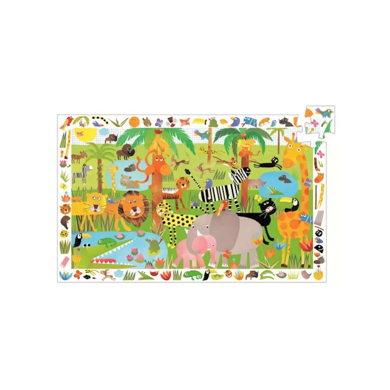 Djeco Puzzles Djeco<La Jungle, Puzzle 35 Pcs 7590