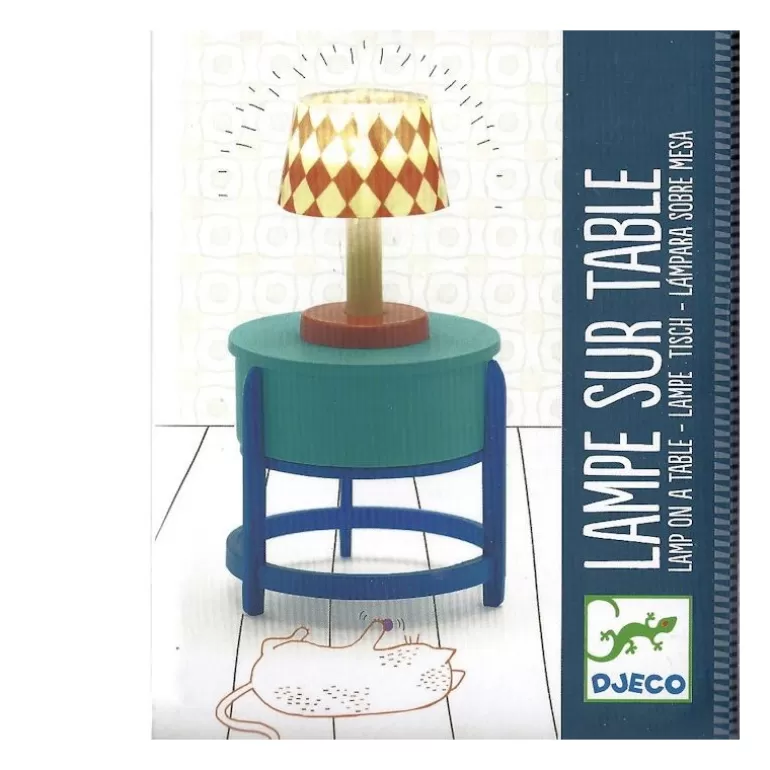 Djeco Maison De Poupee En Bois<Lampe Sur Table 7830