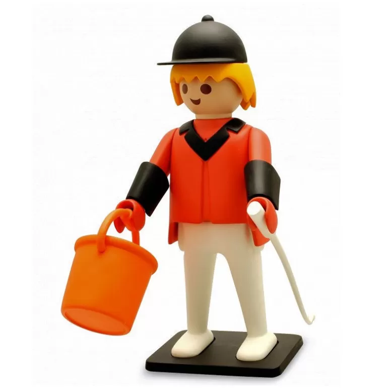 PLASTOY Déco Design<Le Cavalier De Concours D'Obstacles Playmobil Collectoys De