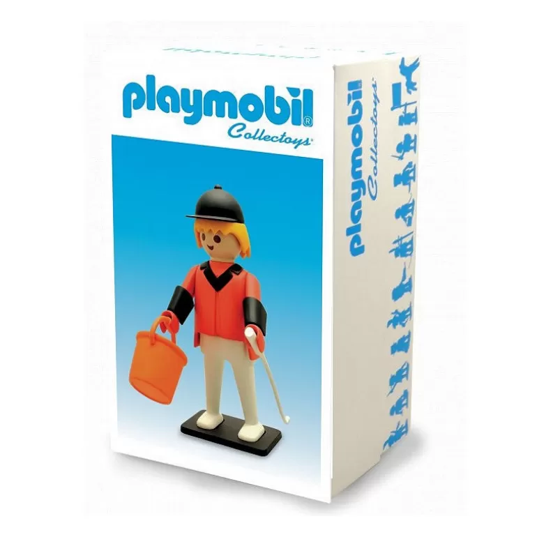 PLASTOY Déco Design<Le Cavalier De Concours D'Obstacles Playmobil Collectoys De