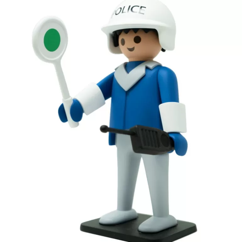 PLASTOY Déco Design<Le Policier Playmobil Collectoys De