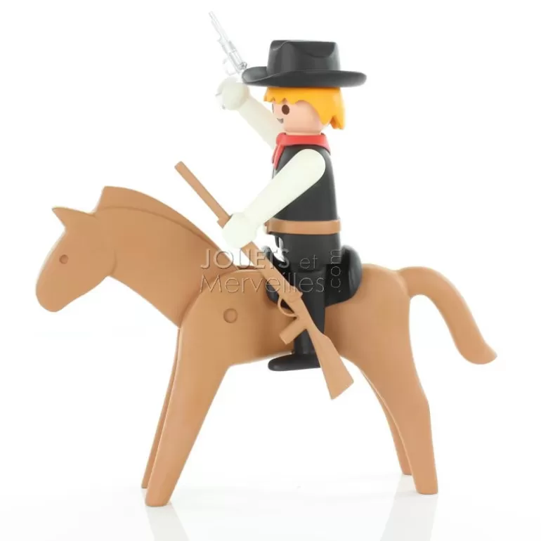 PLASTOY Déco Design<Le Sherif Et Son Cheval Playmobil Collectoys