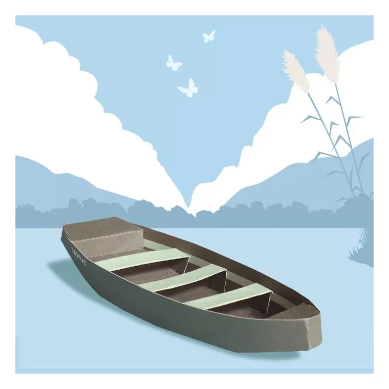 Sophie et Martin Jeux Loisirs Créatifs Fabriqués En France<Les Barques De France, Maquettes En Papier ''
