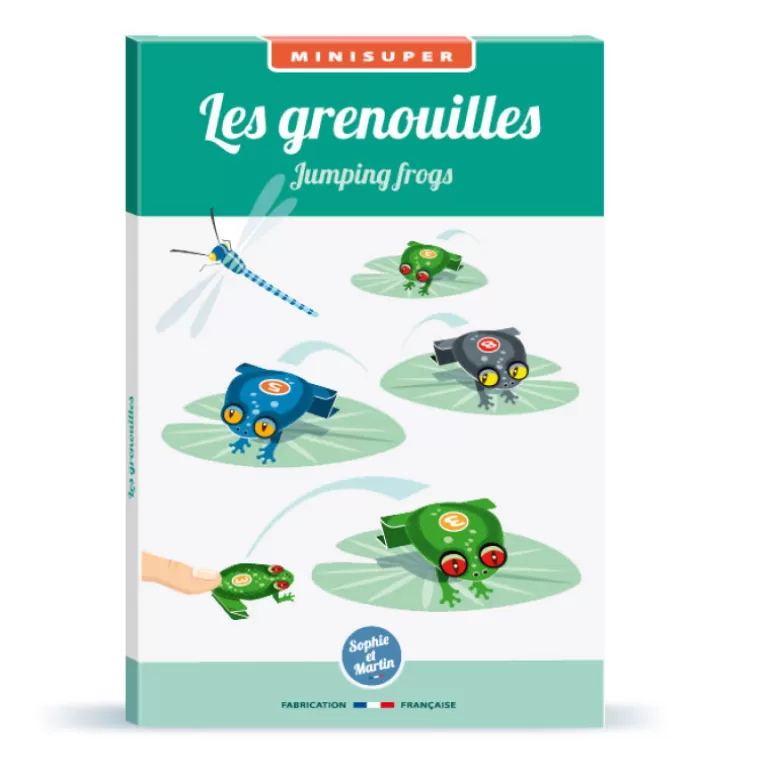 Sophie et Martin Jeux Loisirs Créatifs Fabriqués En France<Les Grenouilles Sauteuses, Kit Minisuper ''