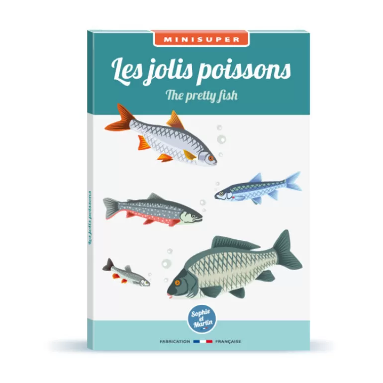 Sophie et Martin Jeux Loisirs Créatifs Fabriqués En France<Les Jolis Poissons, Kit Minisuper ''