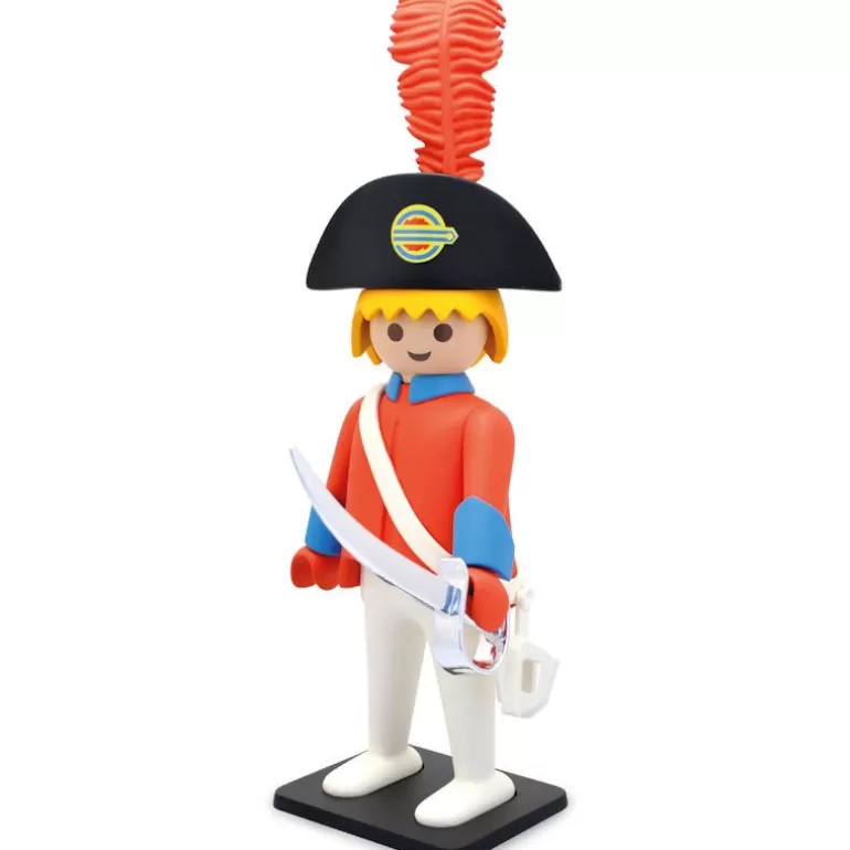 PLASTOY Déco Design<L'Officier De La Garde Playmobil Collectoys De