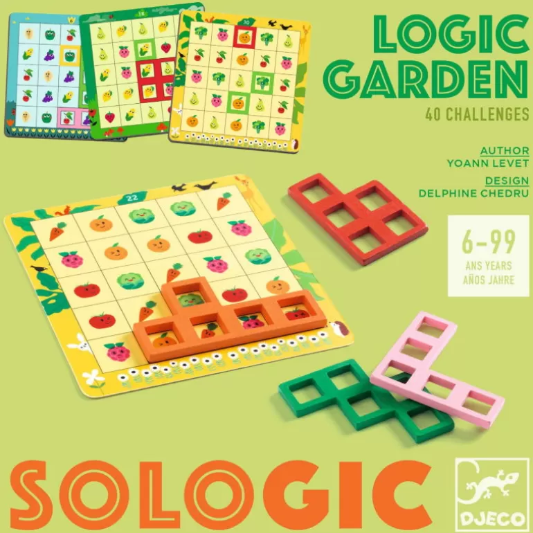 Djeco Jeux De Société<Logic Garden Jeu Sologic De 8520