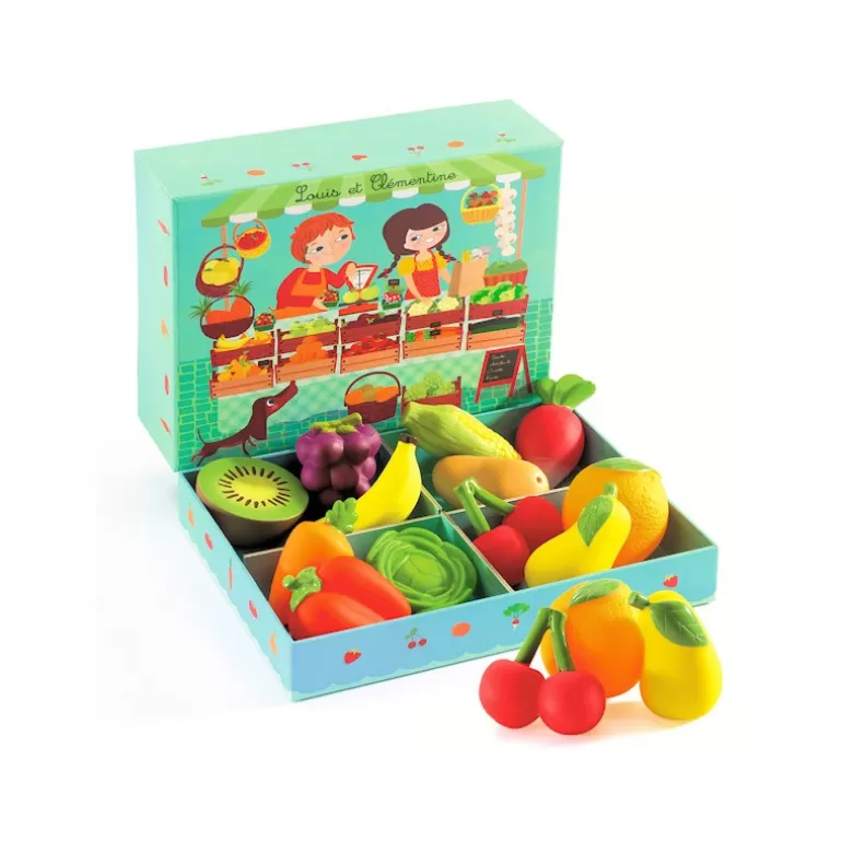 Djeco Jouets Cuisine, Dînette<Louis Et Clementine, Fruits Et Legumes 6621