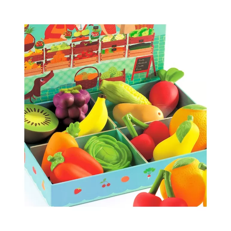 Djeco Jouets Cuisine, Dînette<Louis Et Clementine, Fruits Et Legumes 6621