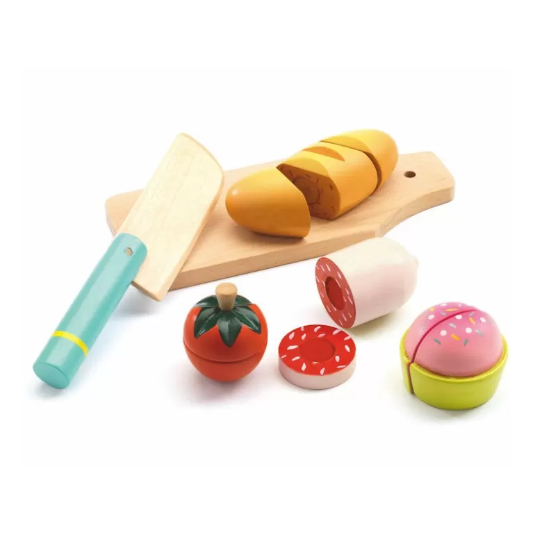 Djeco Jouets Cuisine, Dînette<Lunch A Couper, Jouet En Bois 6529