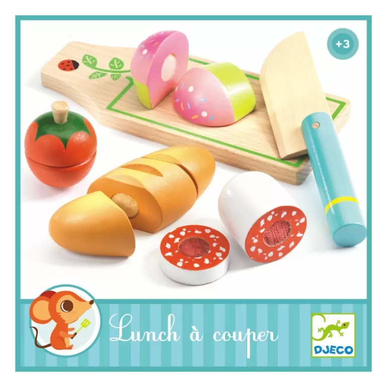 Djeco Jouets Cuisine, Dînette<Lunch A Couper, Jouet En Bois 6529