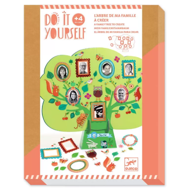 Djeco Bricolage Enfant<Ma Famille L'Arbre Genealogique De Ma Famille" A Creer Diy 7914