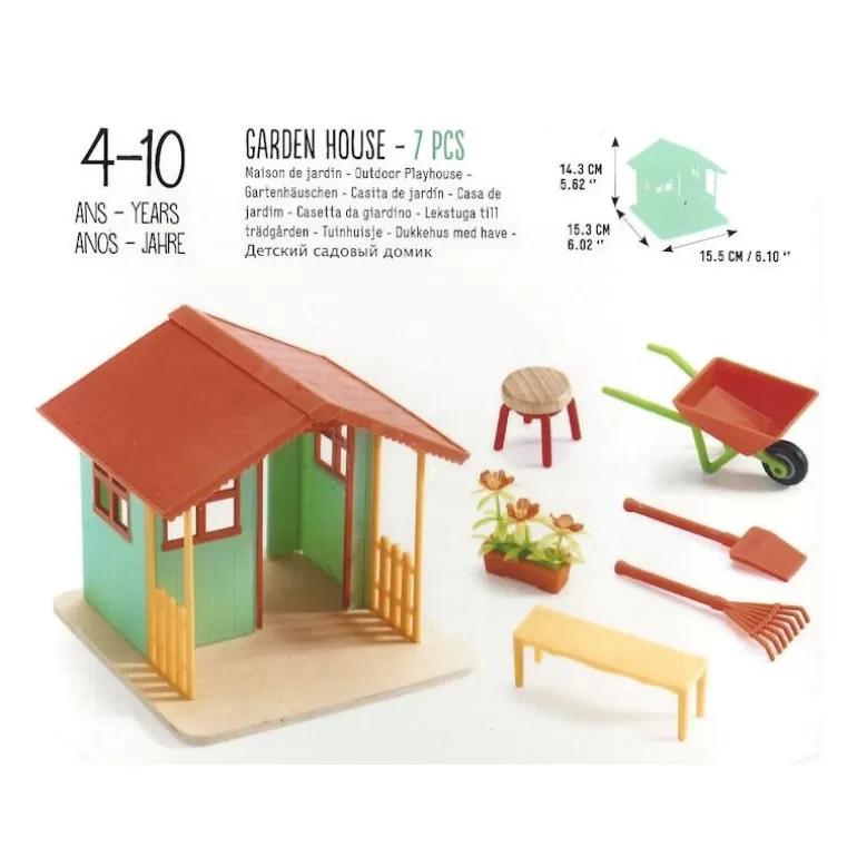 Djeco Maison De Poupee En Bois<Maison De Jardin 7835