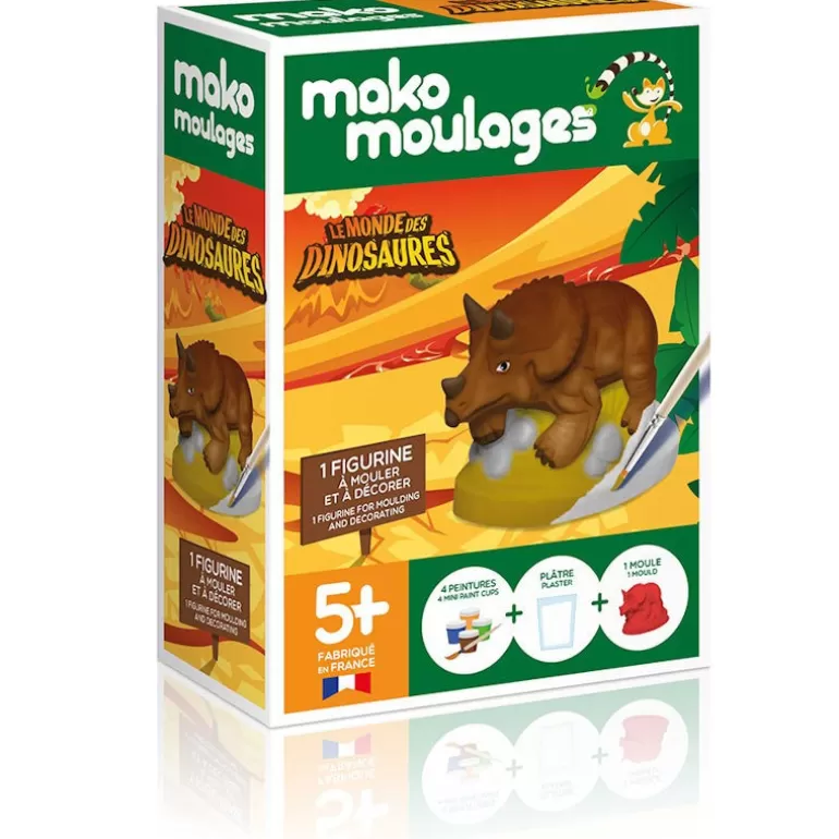 Mako moulages Mako Moulages Figurines Et Déco< Dinosaure 'Triceratops' 39050