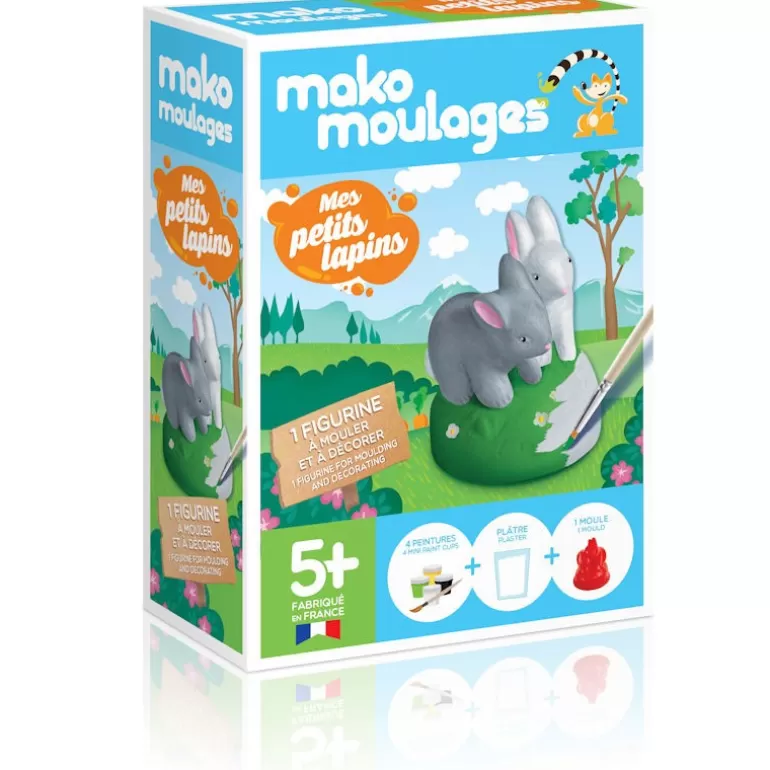 Mako moulages Mako Moulages Figurines Et Déco< 'Mes Petits Lapins' 39045