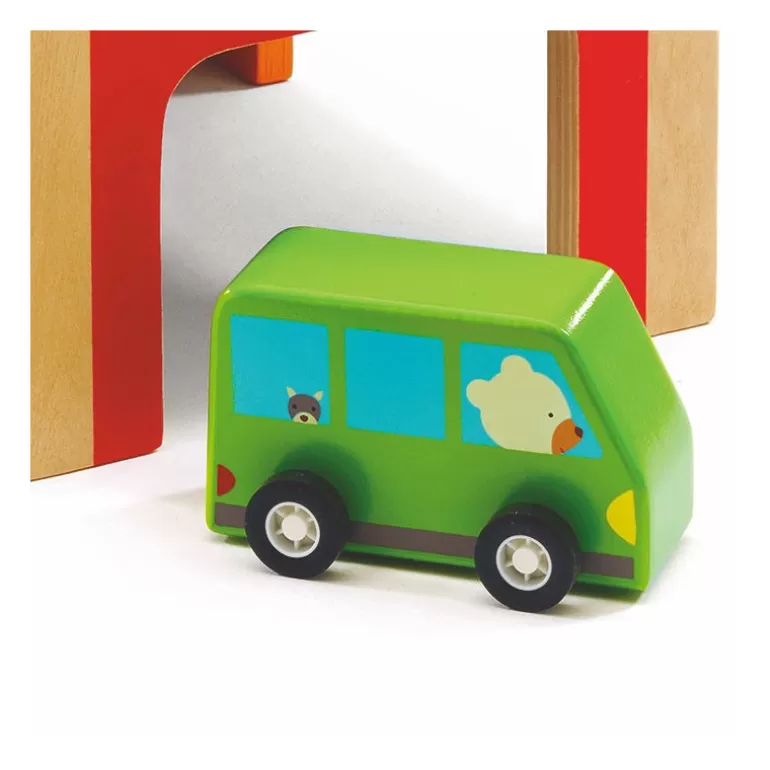 Djeco Jouets Garage, Voitures<Mini Garage 6387