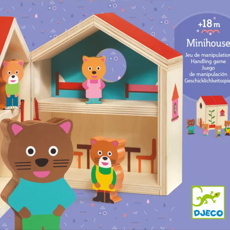 Djeco Jouets D'éveil, Hochets<Mini Maison "Minihouse" 6385