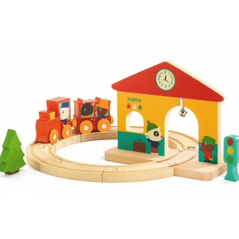 Djeco Jouets Garage, Voitures<Mini Train 6389