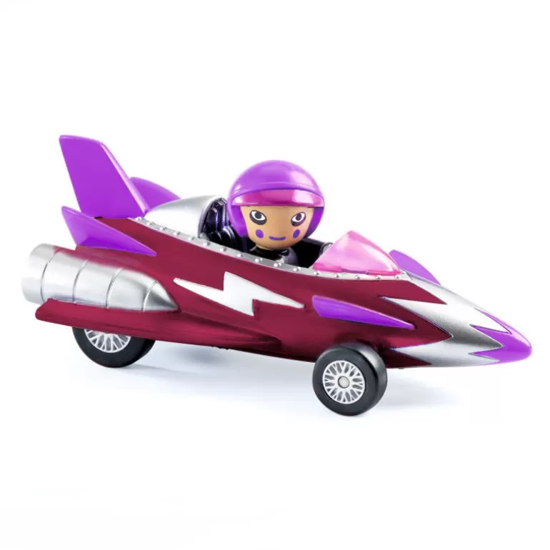 Djeco Jouets Garage, Voitures<Miss Burgundy Voiture Crazy Motors 5483