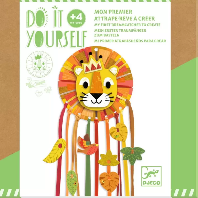 Djeco Décoration Enfants<Mon Premier Attrape-Reve A Creer "Petit Lion" Diy 7965