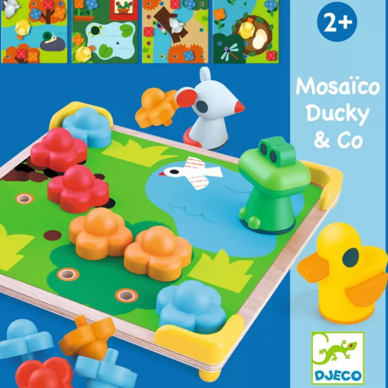 Djeco Jeux De Société<Mosaico Ducky & Co, Jeu De Mosaïque 8142