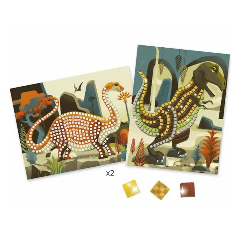 Djeco Mosaïque<Mosaïques Dinosaures 8899