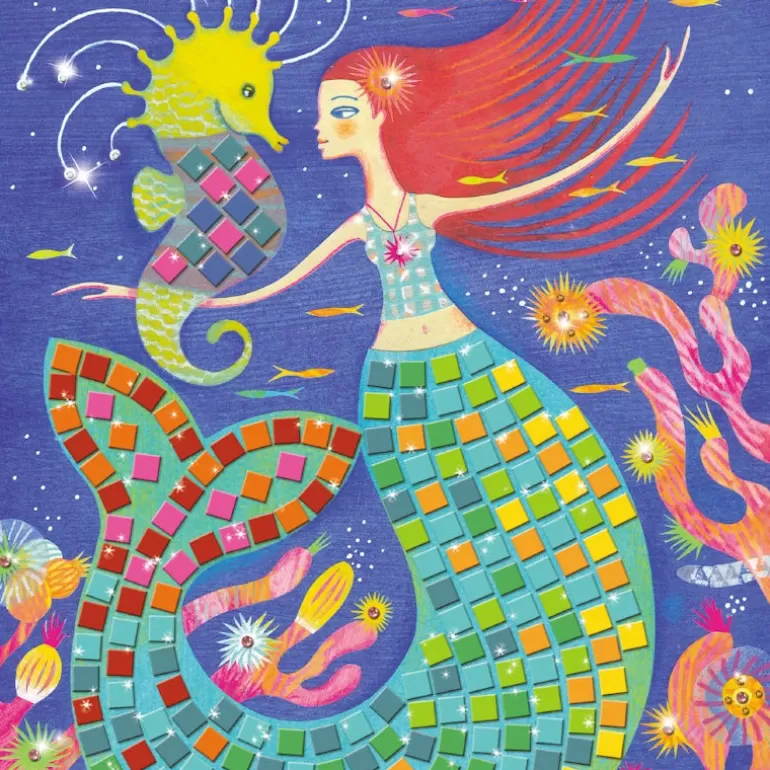 Djeco Mosaïque<Mosaïques "Le Chant Des Sirenes" Art Au Numero 9423