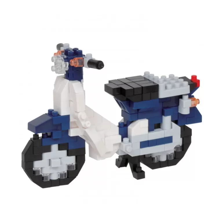 nanoblock Jeux De Construction<Motocyclette Honda Super Cub 50 Bleue