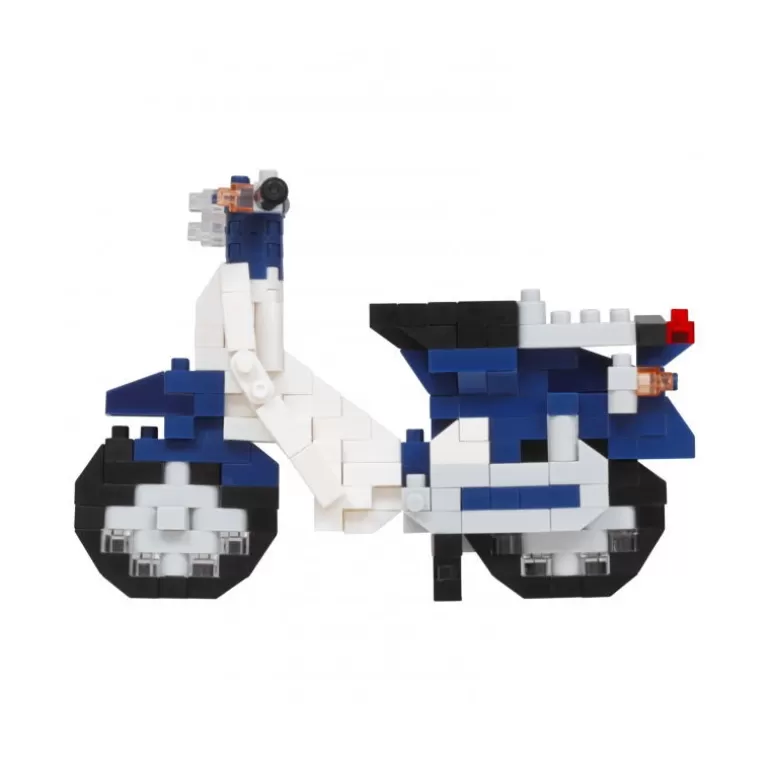 nanoblock Jeux De Construction<Motocyclette Honda Super Cub 50 Bleue