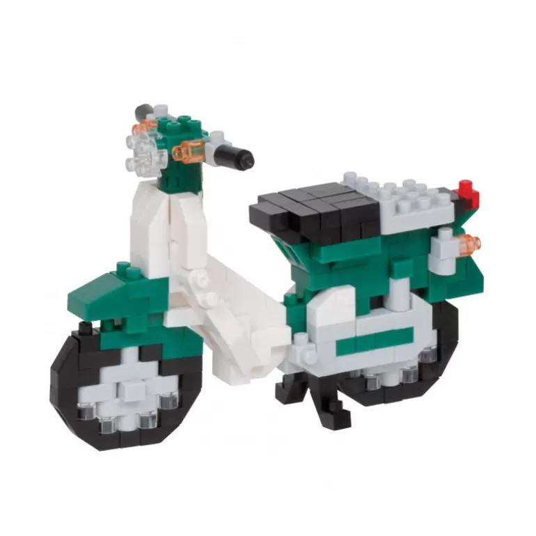 nanoblock Jeux De Construction<Motocyclette Honda Super Cub 50 Verte