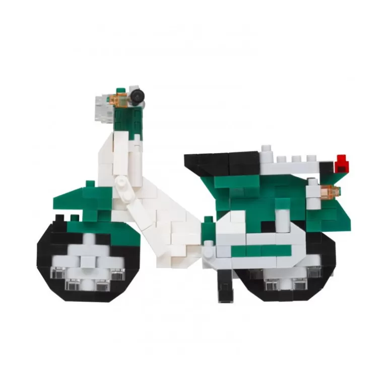 nanoblock Jeux De Construction<Motocyclette Honda Super Cub 50 Verte