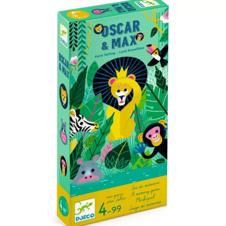 Djeco Jeux De Société<Oscar & Max, Jeu De Memoire 8575