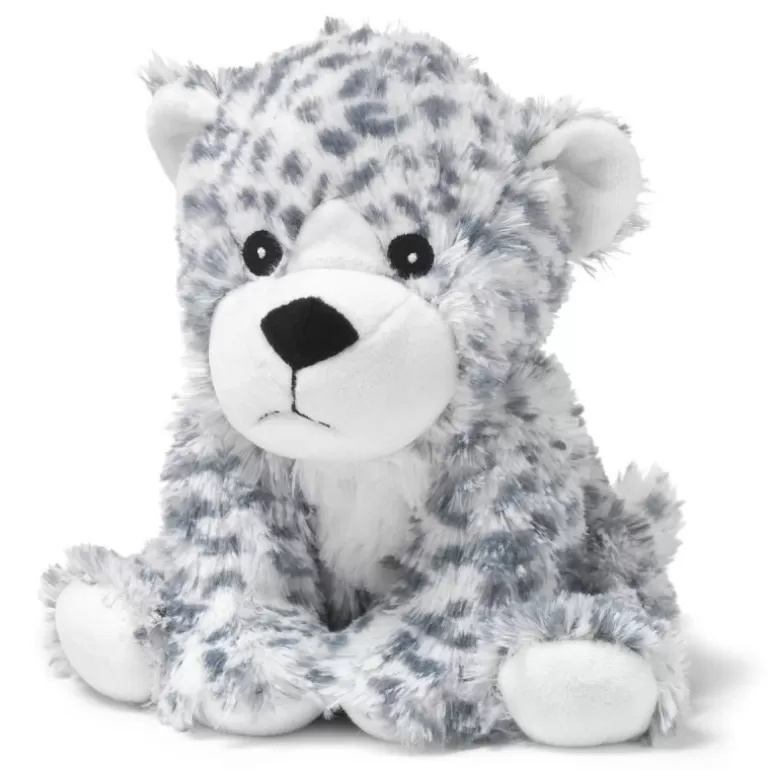 WARMIES Poupées, Peluches<Peluche Bouillotte Leopard Des Neiges Cozy Soframar