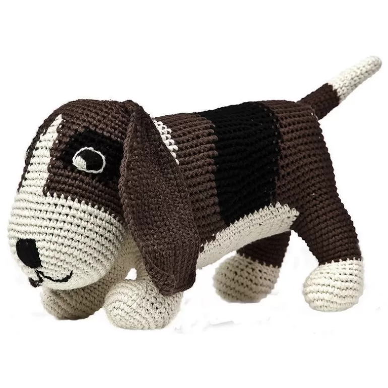 anne claire petit Poupées, Peluches<Peluche Chien Basset En Crochet Anne-Claire Petit