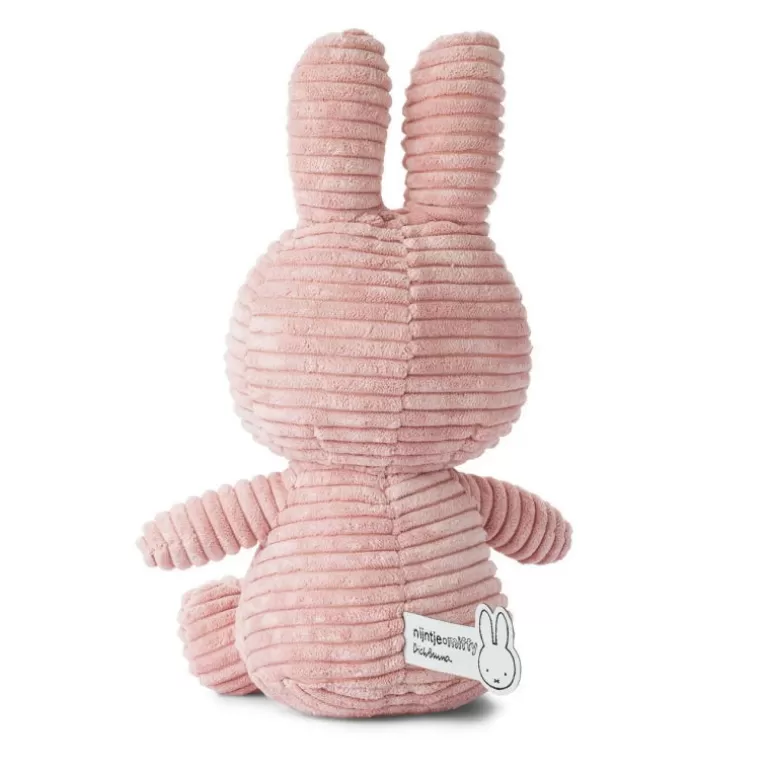 Peluches miffy Poupées, Peluches<Peluche Miffy En Velours Cotele Rose 23Cm