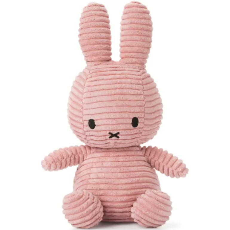 Peluches miffy Poupées, Peluches<Peluche Miffy En Velours Cotele Rose 23Cm