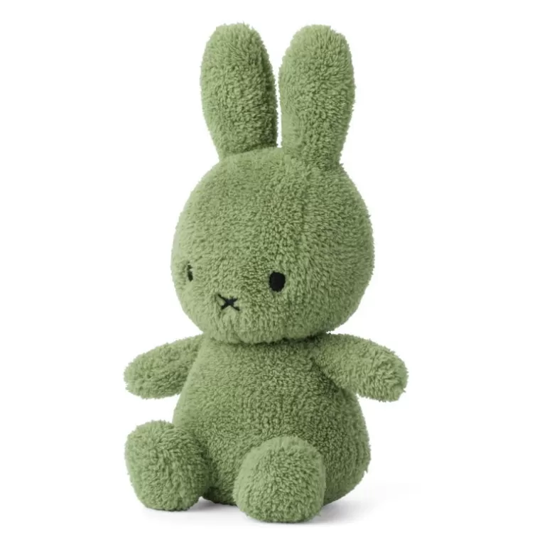 Peluches miffy Poupées, Peluches<Peluche Miffy Lapin Extra-Doux Vert "Jungle" 23Cm