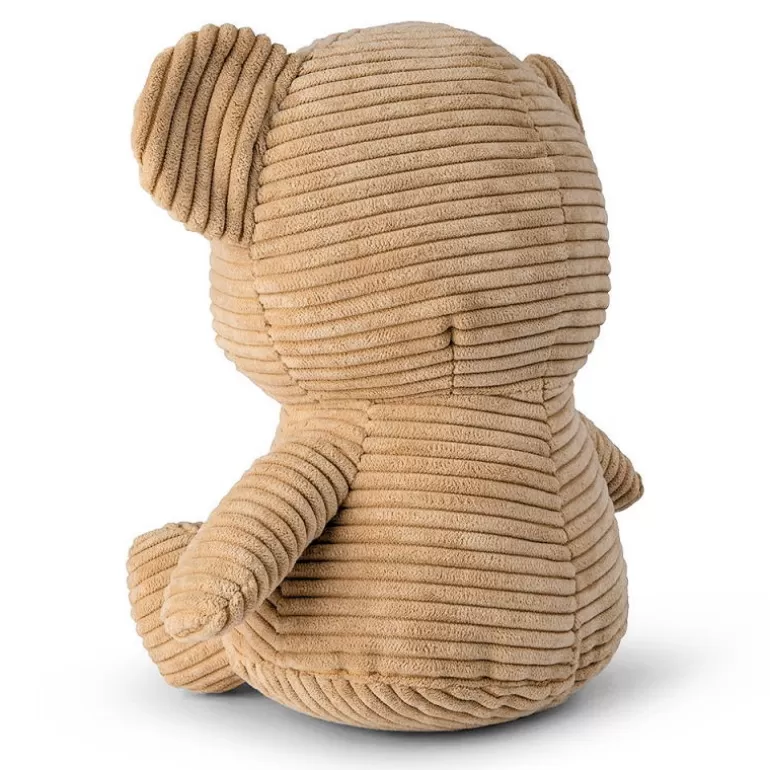 Peluches miffy Poupées, Peluches<Peluche Ourson Boris En Velours Cotele Beige 24Cm - Miffy