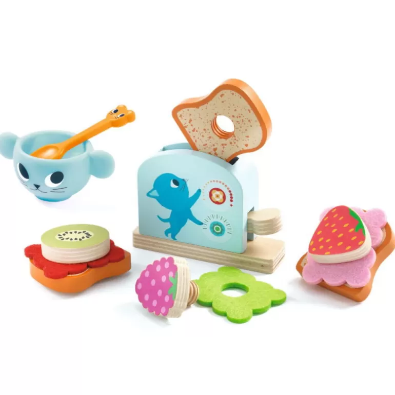 Djeco Jouets Cuisine, Dînette<Petit Dejeuner Du Chaton, Dînette 5507