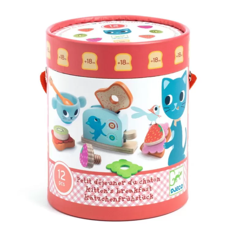 Djeco Jouets Cuisine, Dînette<Petit Dejeuner Du Chaton, Dînette 5507