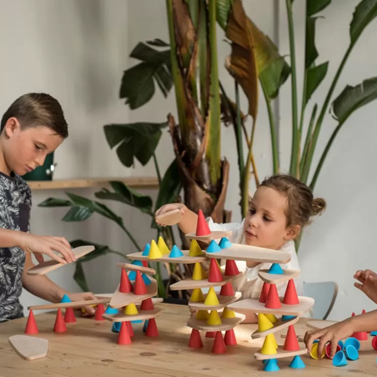 OPPI Jeux De Construction<Piks Jeu De Construction Et D'Equilibre - Kit Education 128 Pieces