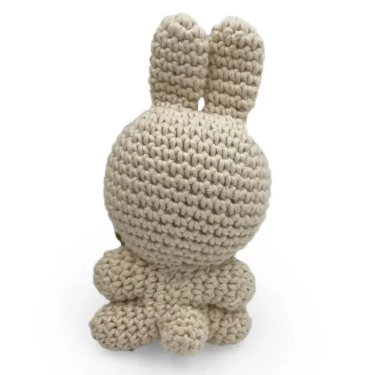 MyuM Jouets D'éveil En Tissu<Pinpin Le Lapin Hochet Pour Bebe En Crochet En Coton Bio The Veggy Toys