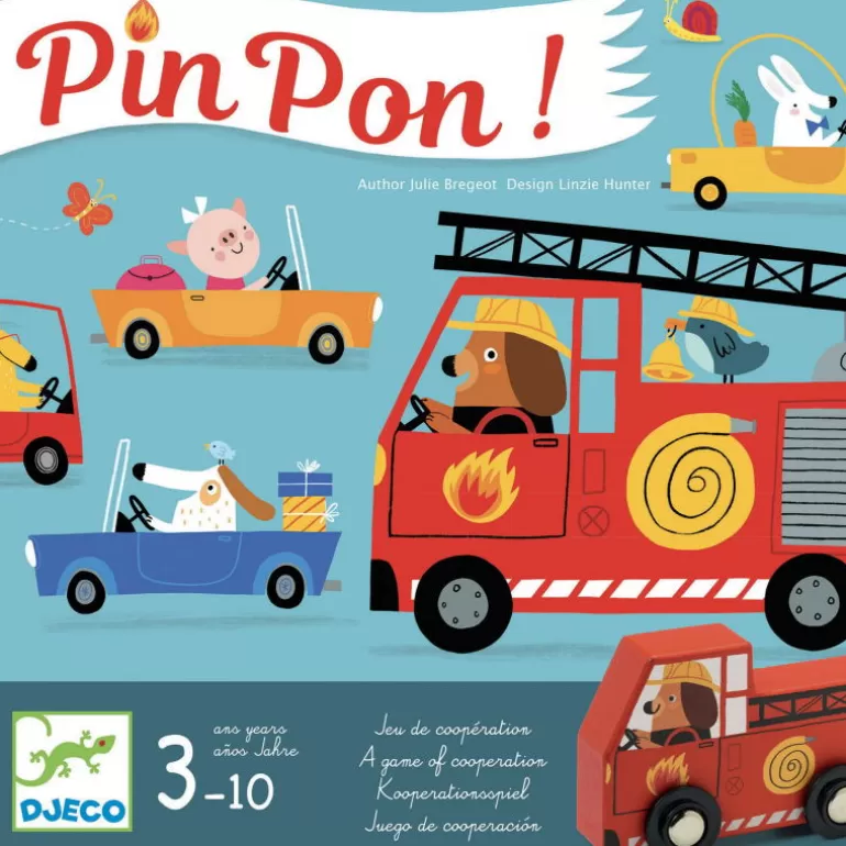 Djeco Jeux De Société<Pinpon ! Jeu De Cooperation 8571