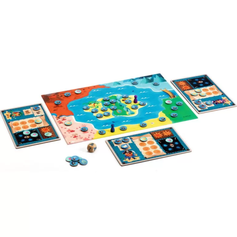 Djeco Jeux De Société<Pirate Island, Jeu 8595