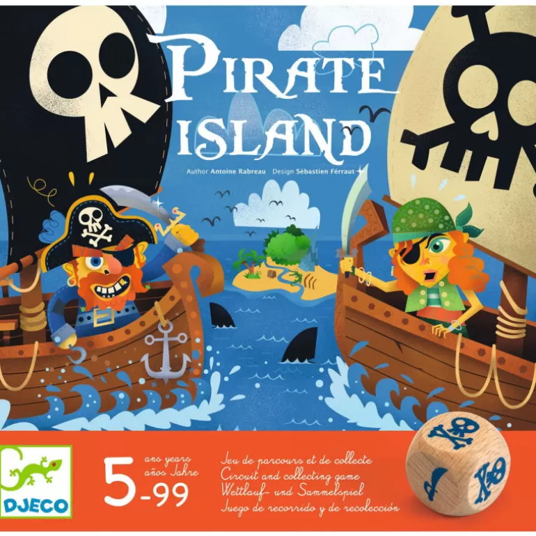 Djeco Jeux De Société<Pirate Island, Jeu 8595