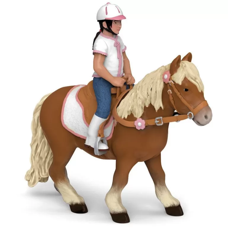 Papo Figurines Papo<Poney Shetland Avec Selle 51559