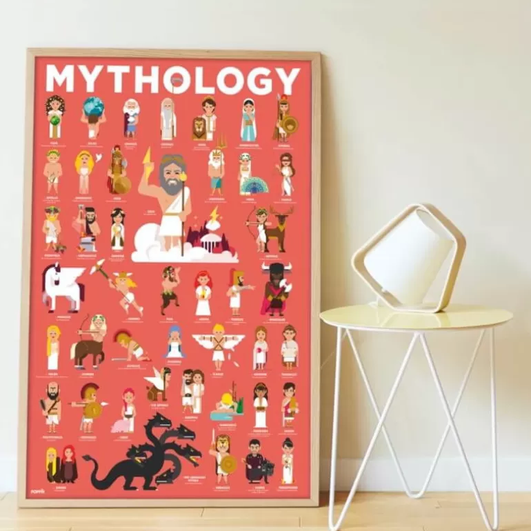 POPPIK Jeux, Puzzles Et Stickers Poppik<Poster En Stickers "Mythologie"