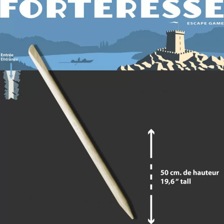Sophie et Martin Jeux Loisirs Créatifs Fabriqués En France<Poster Labyrinthe A Gratter "Forteresse" Escape Game ''